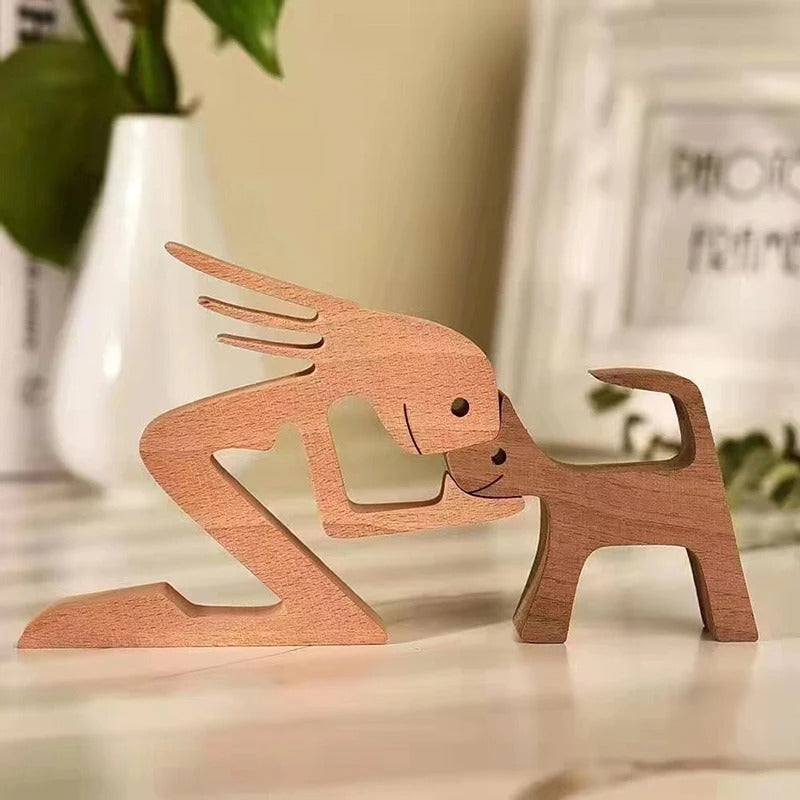 Figurine en bois personnalisable