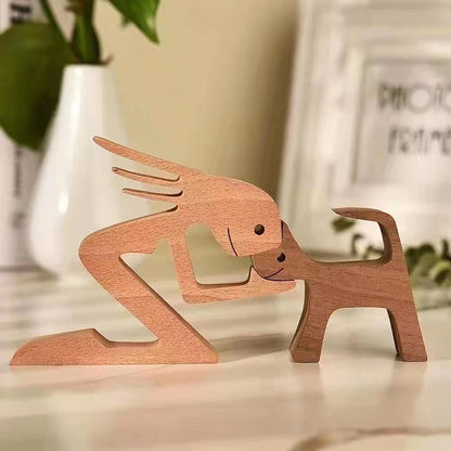 Figurine en bois personnalisable