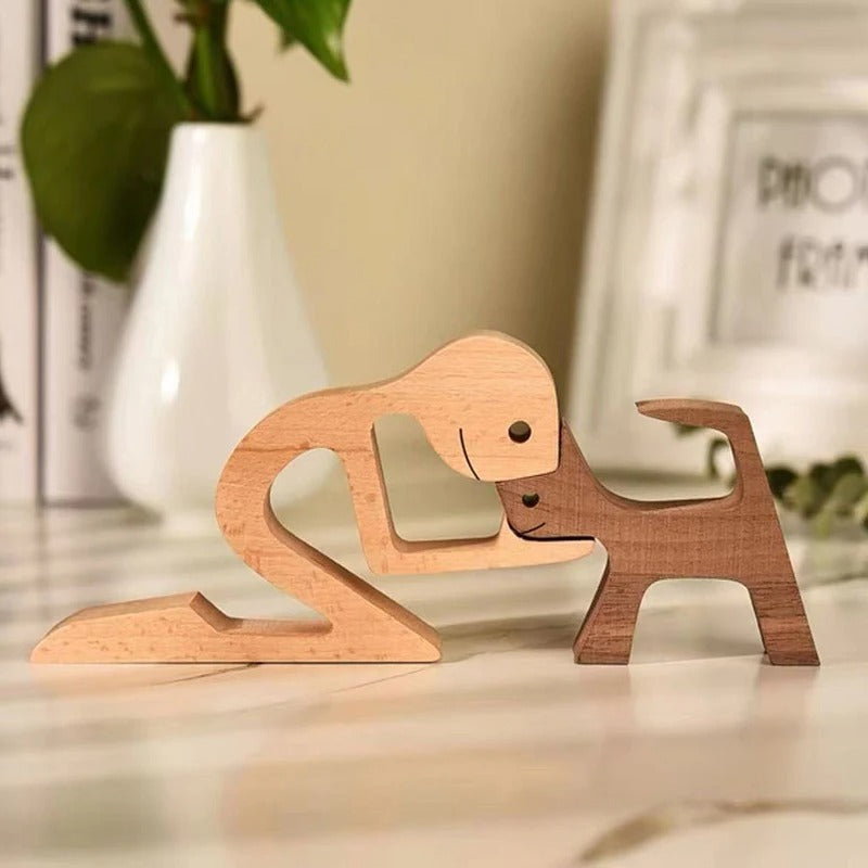 Figurine en bois personnalisable