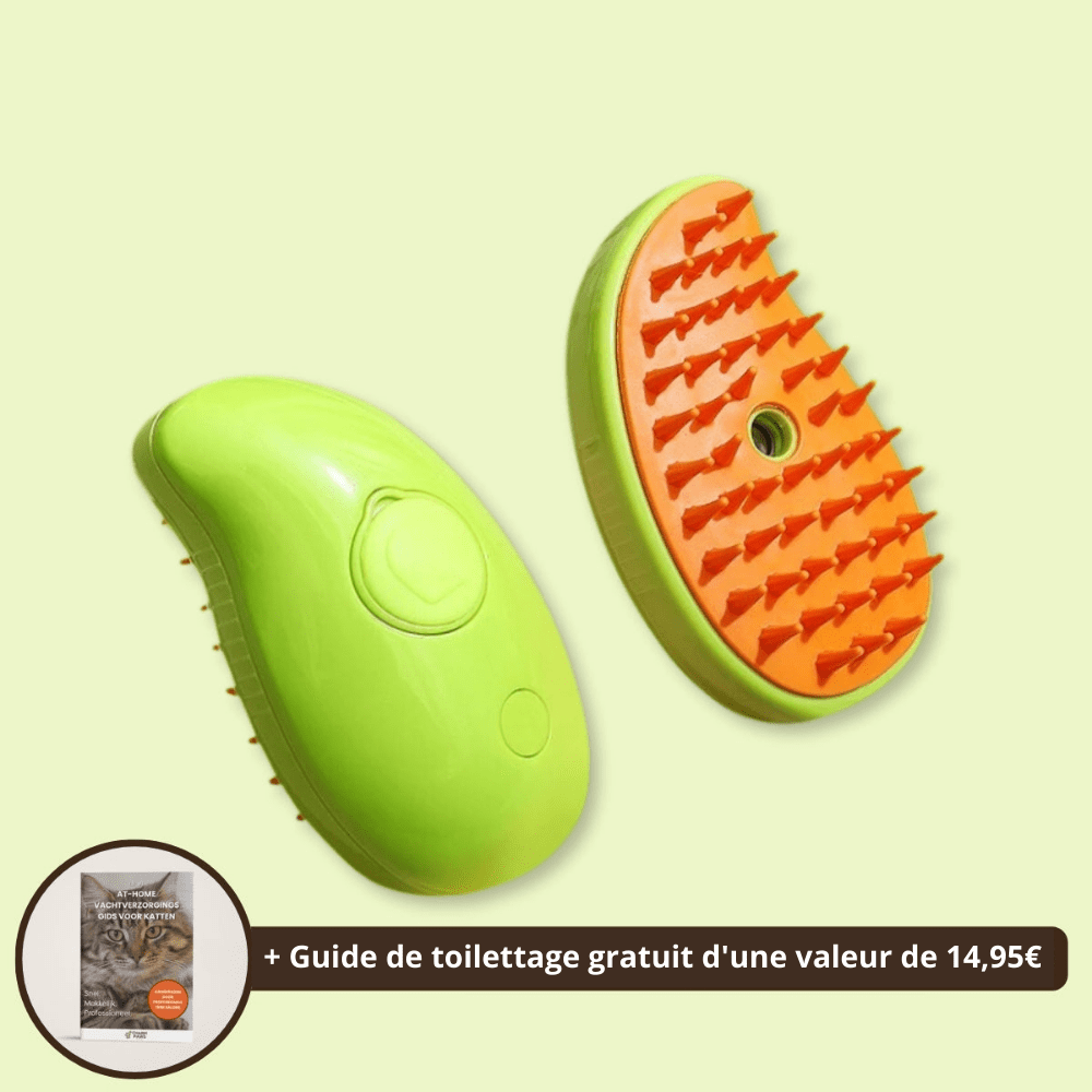 Brosse pour chat à vapeur - Charmcat®