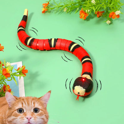 Jouet serpent pour chat - Serpentouille®